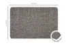 Wycieraczka 40 x 60 Granit Zmywalna bawełniana mata Podgląd zdjęcia produktu 4
