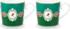 PIP STUDIO Love Birds Medallion Emerald-Green Henkelbecher Produktbild-Vorschau 2