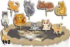Décorations à gâteau cake toppers - Animaux Chats Chat Voir les images du produit 1