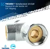 tecuro T-Verteilerstück 3/4 Zoll - für Geräte, MS-verchromt Produktbild-Vorschau 5