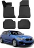 2011-2019 BMW 1 Serie F20 vloermatten, TPE, zwart, 4-delig Productafbeelding-voorbeeld 1