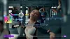 A screenshot from a video game, likely a karaoke game, showing lyrics and gameplay elements. Produktbild-Vorschau