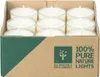 WENZEL PURE tea light 100% wosk rzepakowy 7 godzin, biały Podgląd zdjęcia produktu 1