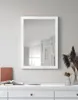 Wandspiegel THEA, Weiß, 48x68 cm, Glas und MDF, Produktbild-Vorschau 3