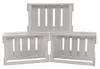 3x WEINKISTE REGAL WEIß / NEU / 46x30,5x24cm / Weinkiste Produktbild-Vorschau 2