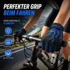 Premium Halbfinger Fahrradhandschuhe, rutschfeste, Fitness Produktbild-Vorschau 3