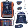 Scout Neo Din Schulrucksack Set Blau/Orange/Grau 38 x 30 x Produktbild-Vorschau 1