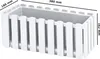Balkon Box Flowerpot Planter Box Plot White W 38cm 6 L Náhled obrázku produktu 3