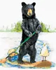 Zuty - Malen nach Zahlen - BÄR AUF EINEM BOOT (HOLLY Produktbild-Vorschau 1