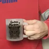 Morgenmuffel Katze Glas Tasse mit Spruch Guten Morgen - Produktbild-Vorschau 6