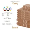 Zestaw 8 ręczników Lavea® 50 x 100 cm, Elena, 100% bawełna, Podgląd zdjęcia produktu 5