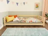 Niedriges Kinderholzbett TULY mit Barriere 90x190 cm Beige, Produktbild-Vorschau 5