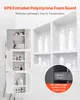 SucceBuy Niche murale Niche de douche Étagère Lot de 2 Voir les images du produit 3