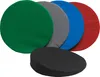 A collection of round seat cushions in various colors. Produktbild-Vorschau