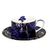 Tasse mit Untertasse "Violet Tulips", ca. 240 ml Produktbild-Vorschau 2