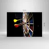 Bilder auf glas - Pfeil Darts Spaß Schild - 70x50cm - Produktbild-Vorschau 3