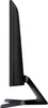Side view of a black computer monitor on a white background. Produktbild-Vorschau