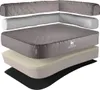 Knuffelwuff Orthopädisches Eck Hundebett Winslow aus Produktbild-Vorschau 3