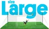 Open Goaaal GROSS - 4,9M X 2,1M FUSSBALLTOR, IN 3,0M HOHEM Voir les images du produit 5