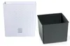 Vaso Prosperplast Rato Low bianco, 17 x 17 x 17 cm Anteprima dell’immagine prodotto 2