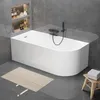 Wanna wolnostojąca przyścienna NAROŻNA PULA LEWA 160 x 75 Podgląd zdjęcia produktu 1