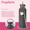 Paris Hilton  schwarze Glitzer-Trinkflasche, 750ml mit Produktbild-Vorschau 5