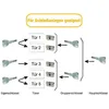 Einbaudoppelzylinder key Tec RPE, Lagerprogramm, 45/50, Produktbild-Vorschau 2