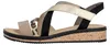 Rieker Damen Sandalette Mehrfarbig/Leopard Voir les images du produit 3
