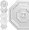 HEXIM Stuckrosette Styropor EPS weiß, Deckenrosette rund & Produktbild-Vorschau 1