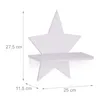 Relaxdays Mensola da parete a forma di stella, mensola Anteprima dell’immagine prodotto 4