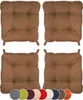 Sunnypillow 4er Set Stuhlkissen mit Klettverschluss Maße: Produktbild-Vorschau 1