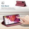 Samsung Galaxy S20 FE Brieftasche Hülle, Retro Produktbild-Vorschau 3