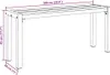 Gartenbank Braun 100 x 28 x 45 cm Stahl Produktbild-Vorschau 7