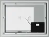 dopporo Badspiegel mit Beleuchtung 60x80cm LED Produktbild-Vorschau 6
