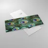 Bilder auf glas - Einteilig - Pfauen Feder Makro - 120x50cm Produktbild-Vorschau 2