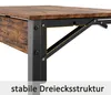 MODFU C-förmiger Klapptisch 1er-Set,Schreibtisch mit Produktbild-Vorschau 6