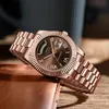 Herrenuhr Analoge Quarzuhr Edelstahl Armbanduhr für Herren Produktbild-Vorschau 4
