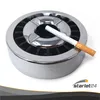 3x SILBER, Starlet24® Windaschenbecher Gluttöter rund flach Produktbild-Vorschau 5