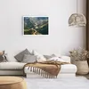 Poster - Poster ohne Rahmen - Berge Weg Wald - 70x50 cm - Produktbild-Vorschau 6