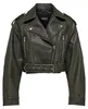 Onlella Imitatieleer Washed Biker Jas (OTW) Productafbeelding-voorbeeld 1