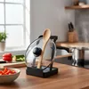 Portacucchiai e portacoperchi Relaxdays, da appoggio sul Anteprima dell’immagine prodotto 3