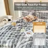 （200 * 160 cm, gradientní šedá）Dvoustranná přikrývka z Náhled obrázku produktu 3