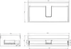 Mexen Rivel Badezimmer-Unterschrank 90 cm mit Produktbild-Vorschau 4