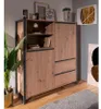 Calicosy - Credenza alta a 2 ante e 3 cassetti L120 cm - Anteprima dell’immagine prodotto 6