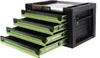 Werkzeugkiste 4 Schubladen ca. 68 x 46 cm leer grün Aufsatz Produktbild-Vorschau 13