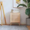 vidaXL Porte d'armoire design à lamelles 39,5x39,4 cm Pin Voir les images du produit 2