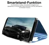 A smartphone case is shown in a stand-up position, displaying a car image on its screen. Produktbild-Vorschau