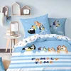 Bluey Kinderbettwäsche "Family Time" 135x200 + 80x80 cm in Produktbild-Vorschau 2