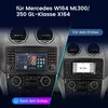 Android Autoradio Carplay für Mercedes Benz ML/GL Klasse Produktbild-Vorschau 2