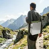 Relaxdays žlab na rýžování zlata, skládací, V x Š x H: 6,5 Náhled obrázku produktu 3